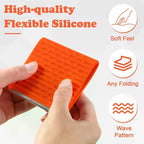 Flexible Foldable Silicone Phone Holder Non-Slip Adjustable Airplane Phone Holder Portable Desk Stand For Phone Tablet